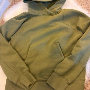 LuluLemon Olive Green Women's Hoodie Sweater